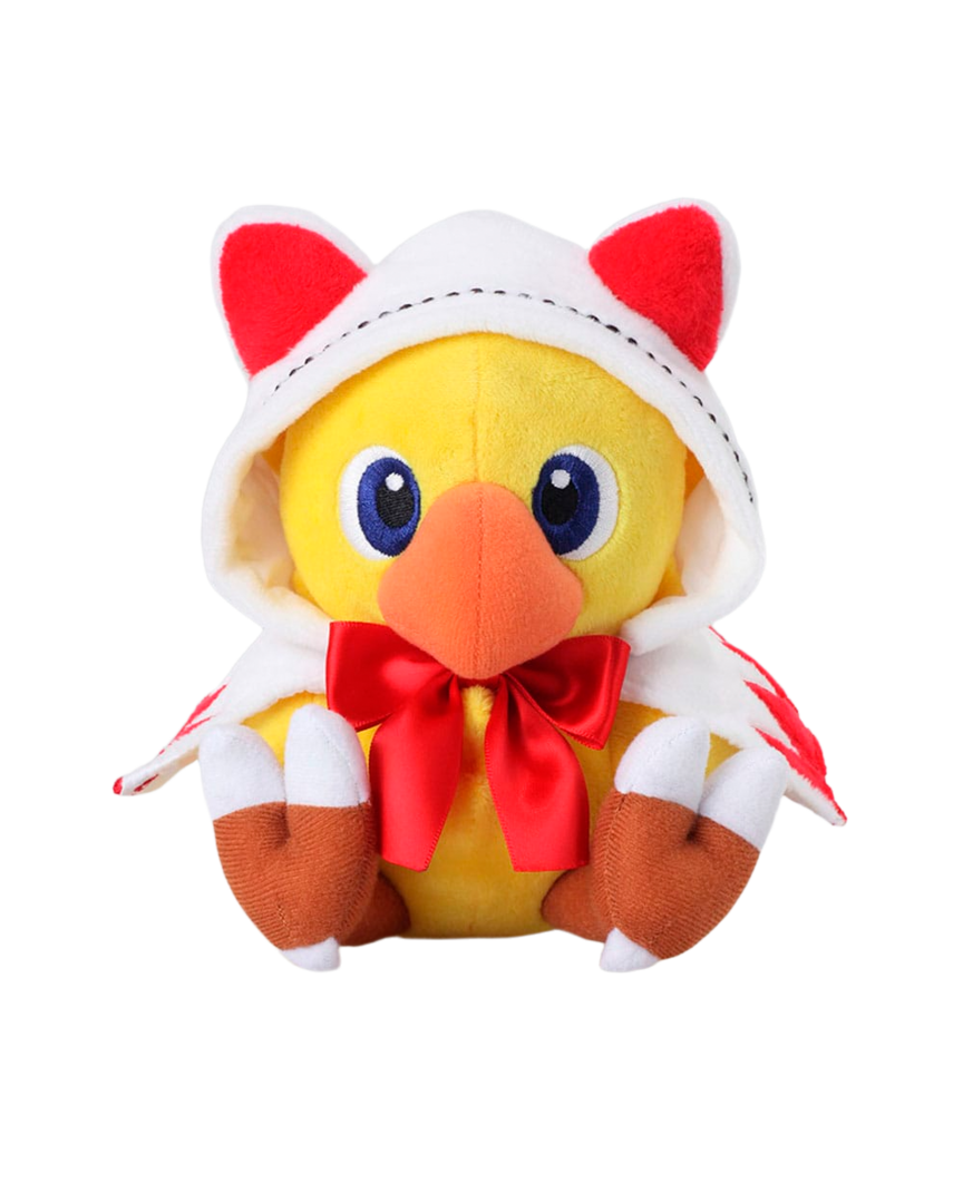 Peluche Chocobo White Mage Chocobo's Mystery Dungeon Square Enix 17cm