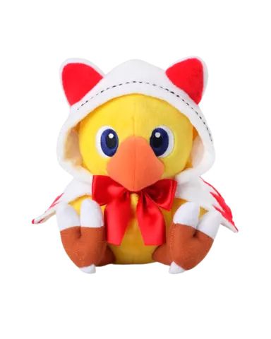 Peluche Chocobo White Mage Chocobo's Mystery Dungeon Square Enix 17cm