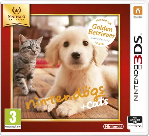 Comprar Nintendogs and Cats 3D: Golden Retriever (Select) 3DS Selects