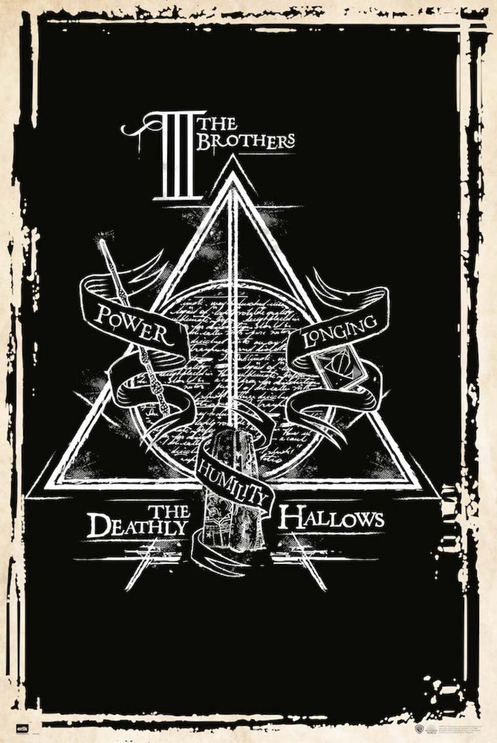 Poster harry potter las reliquias de la muerte simbolo