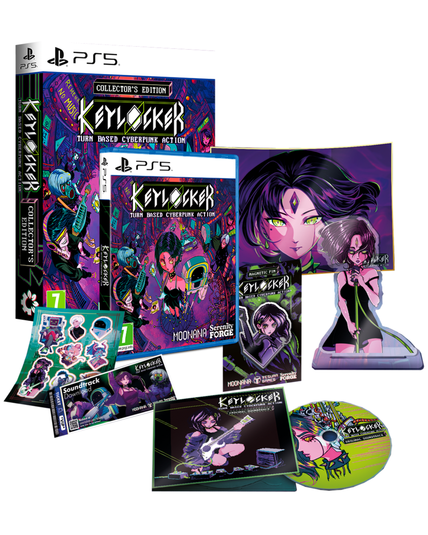 Keylocker | Turn Based Cyberpunk Action Edición Coleccionista
