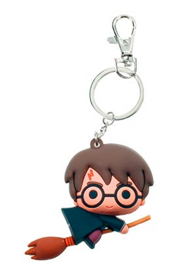 Harry Potter Broom Nimbus (Capa Negra) Llavero Figurativo Goma Harry Potter