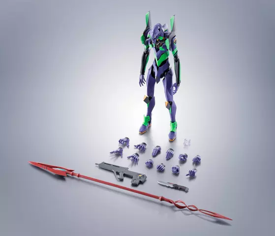 Reservar Figura Eva-01 Evangelion: 3.0+1.0 Spear of Cassius Renewal Side EVA Robot Spirits Tamashii Figuras