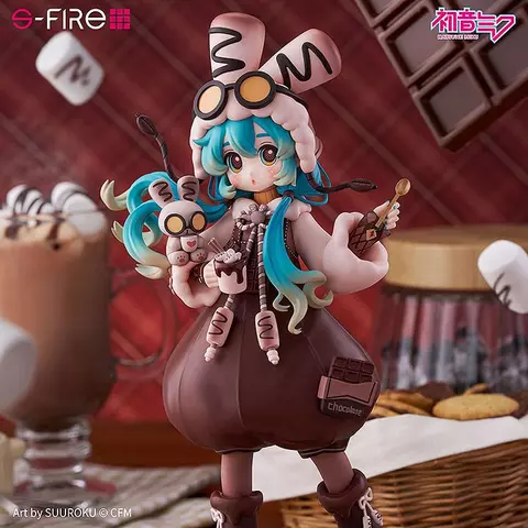 Reservar Figura Hatsune Miku Character Vocal Series 01 Marshmallow Hot Cocoa Sega Figuras Estándar