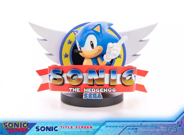 Reservar Figura Resina Sonic Sonic The Hedgehog Tittle Screen First 4 Figures 21cm Figuras