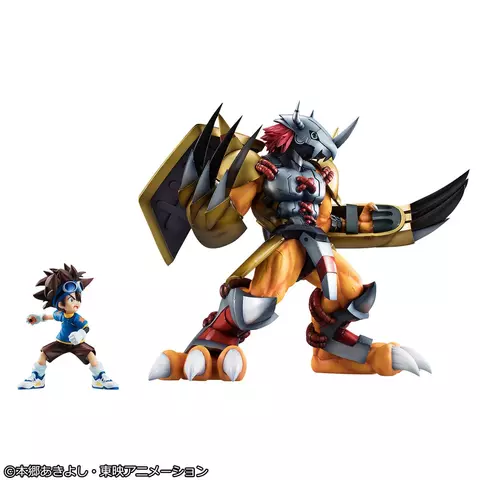 Reservar Pack Figuras Wargreymon & Taichi Yagami Digimon Adventure Precious G.E.M. Megahouse 25cm Figuras