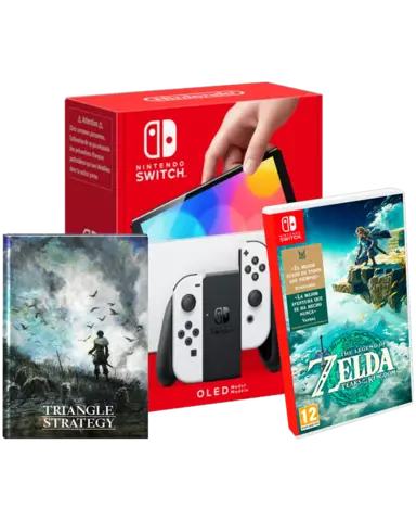 Nintendo Switch Modelo Oled Blanca + The Legend of Zelda: Tears of the Kingdom