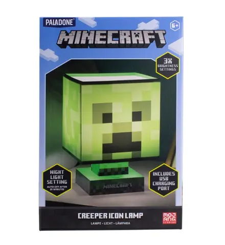 Comprar Lampara Minecraft Creeper Icon Eu Version 