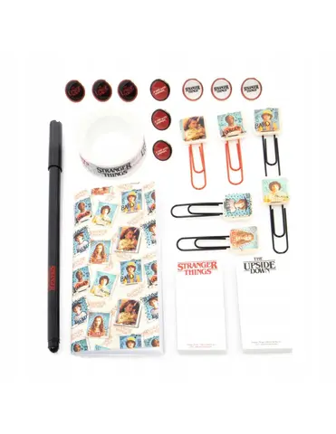 Comprar Set De Papeleria Premium Stranger Things Upside Down 