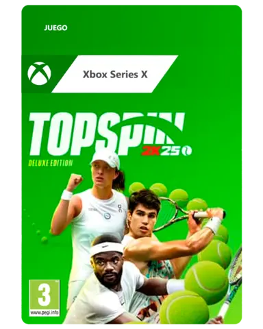 Reservar TopSpin 2K25 Edición Deluxe Xbox Series Deluxe - Digital