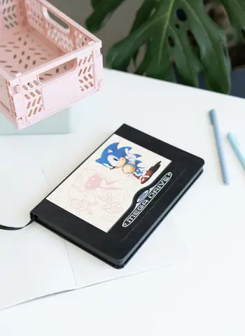 Comprar Cuaderno Premium A5 Con Caja Sobrecubierta Sonic Videojuego 