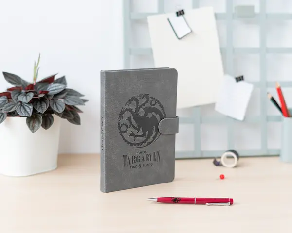 Comprar Cuaderno Premium A5 Con Boligrafo Juego De Tronos Casa Targaryen 