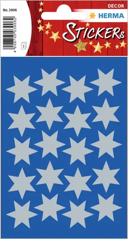 Comprar Pegatinas Decor Estrellas Plateadas 21 Mm 