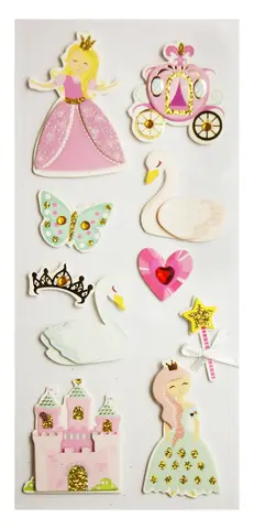 Comprar Pegatinas Sceny Scrap & Deco Princesas Relieve 