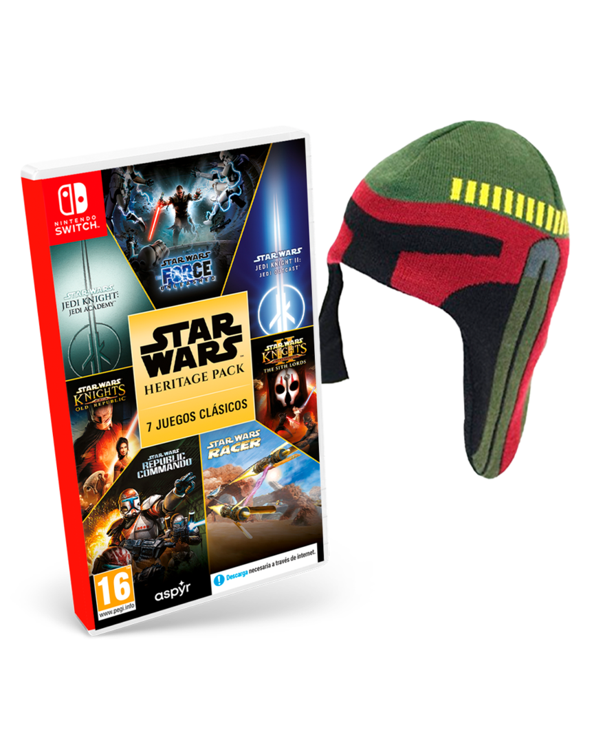 Star Wars Heritage Pack + Gorro Star Wars: Boba Fett