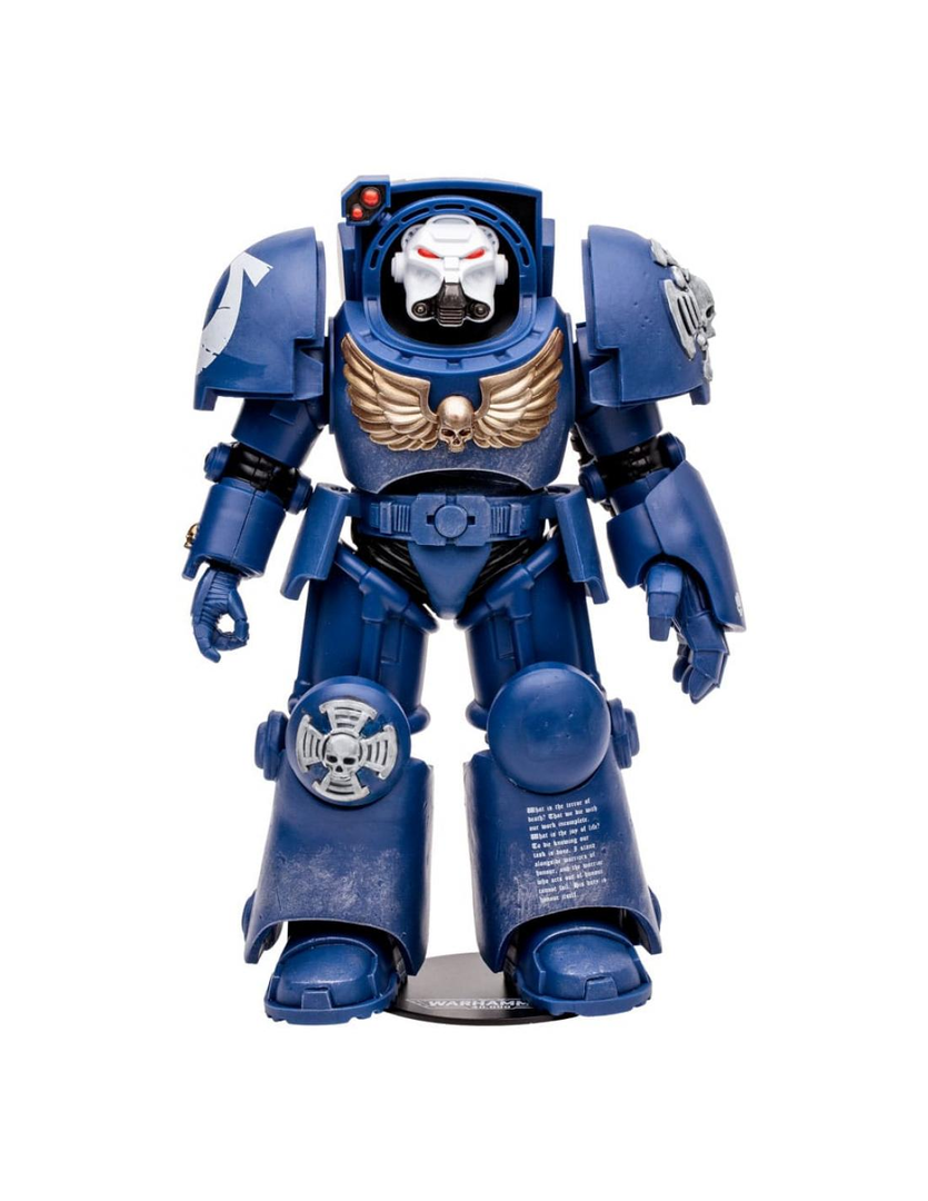 Figura warhammer 40k megafigs action ultramarine terminator 30 cm