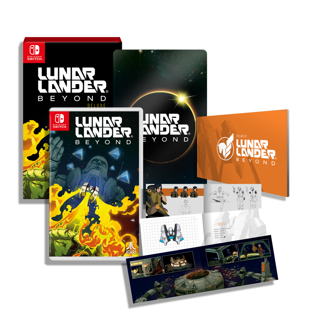 Lunar lander beyond deluxe