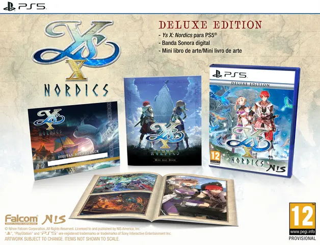 Reservar Ys X: Nordics Edición Deluxe PS5 Deluxe