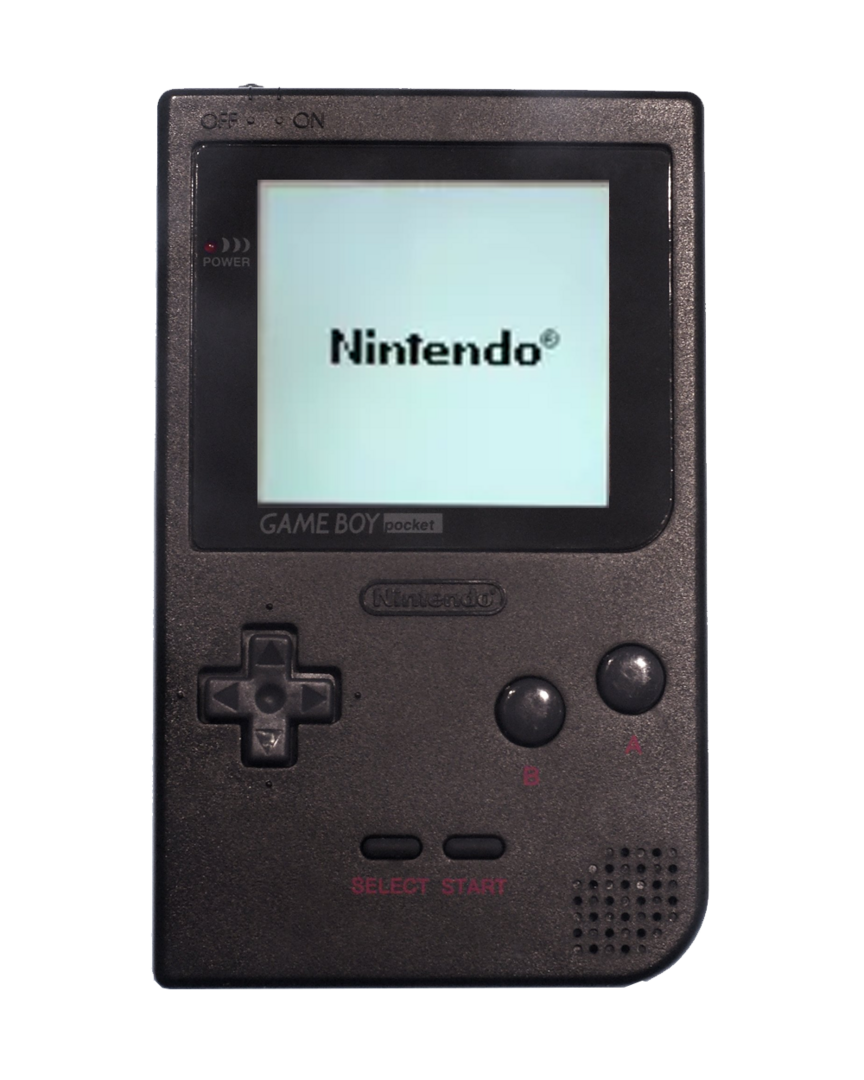 Consola nintendo gameboy pocket pantalla ips v2 - black - reaco. grado a
