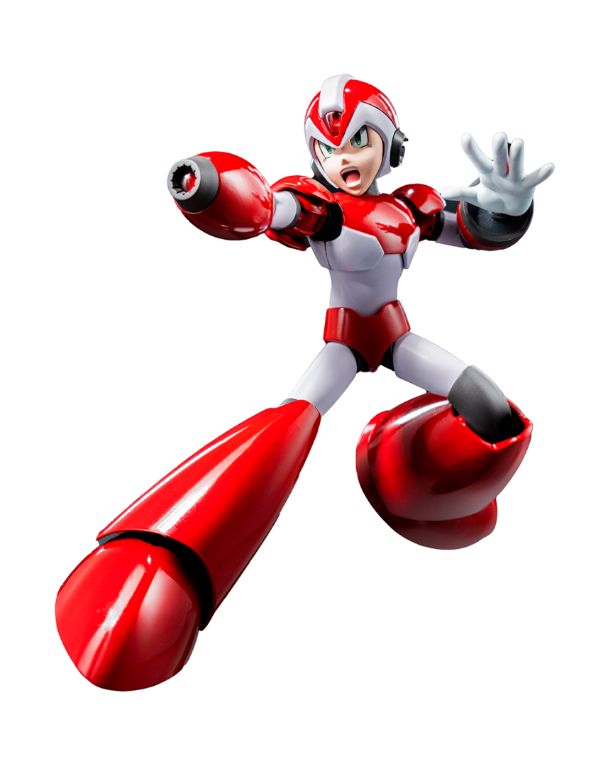 Figura mega man rockman x rising fire ver. mdlx threezero