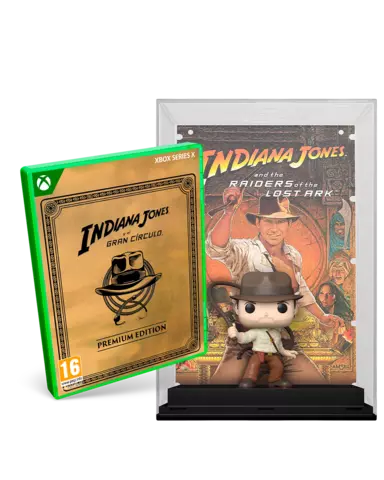 Reservar Indiana Jones y el Gran Circulo Edición Premium + Funko Indiana Jones Póster Xbox Series Premium