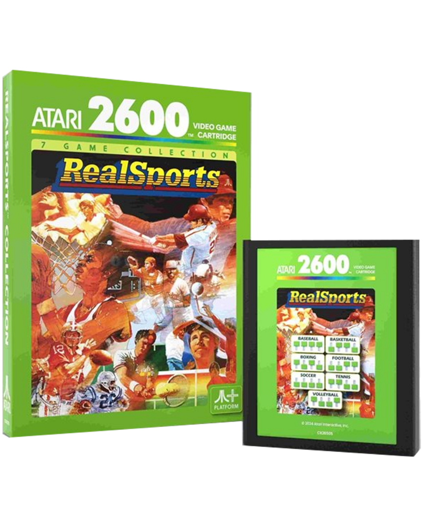 Cartucho RealSports Collection Atari
