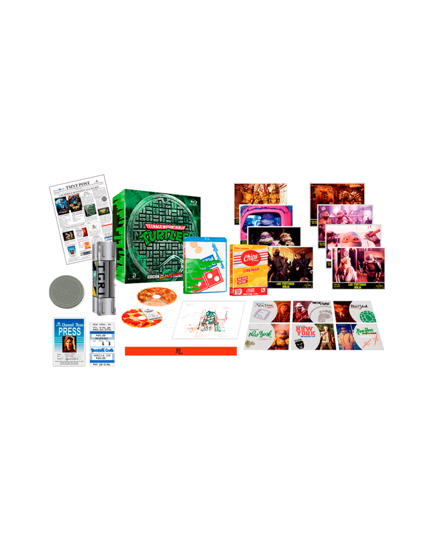 Teenage mutant ninja turtles. edición cowabunga bluray (segunda edición)