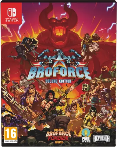 Comprar Broforce (Deluxe Edition) (Import) Switch Deluxe Edition