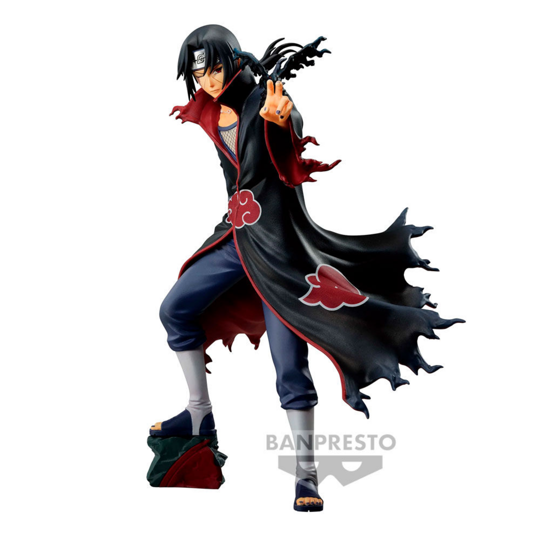 Figura itachi uchiha banpresto f colosseum naruto shippuden 15cm