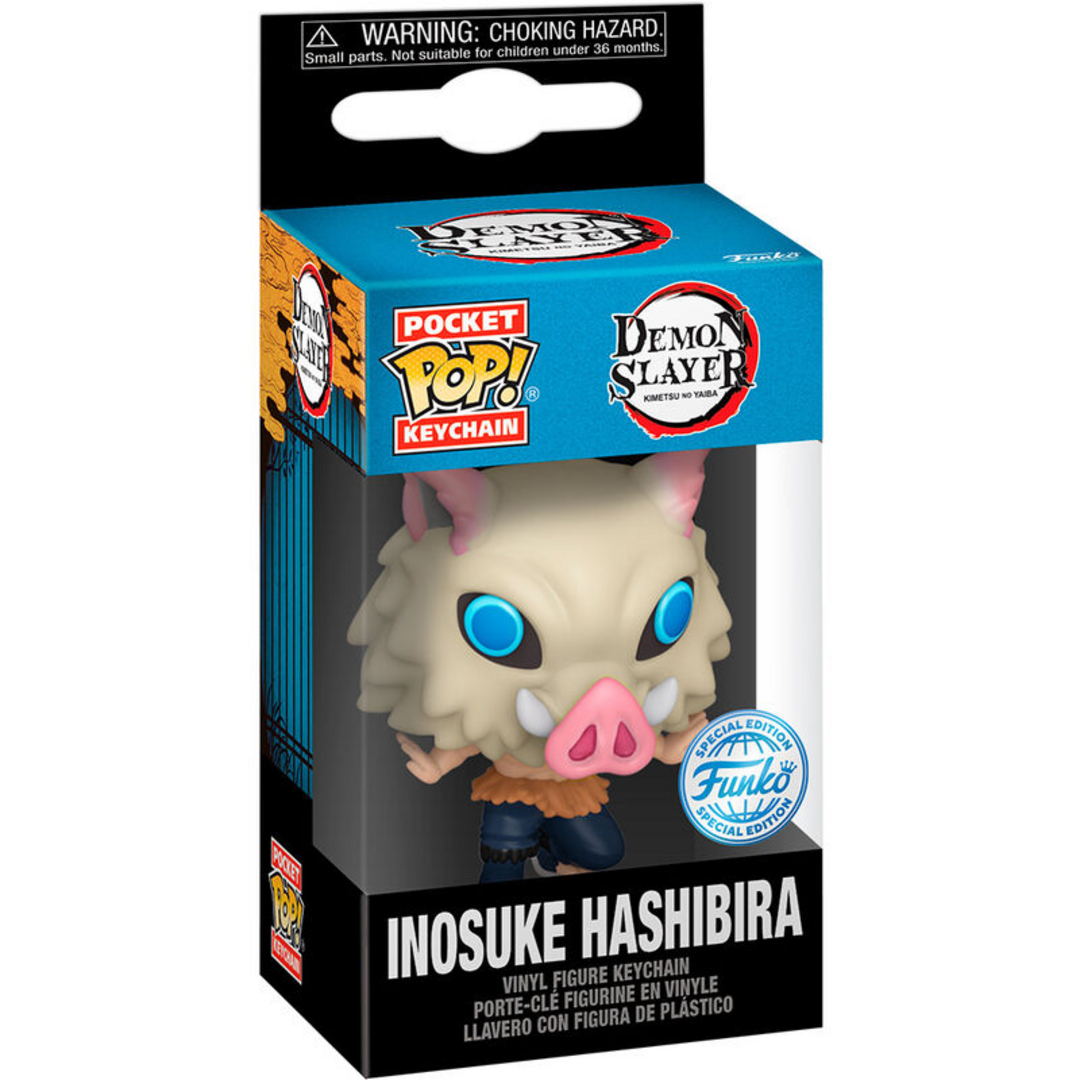 Llavero pocket pop demon slayer kimetsu no yaiba inosuke hashibira