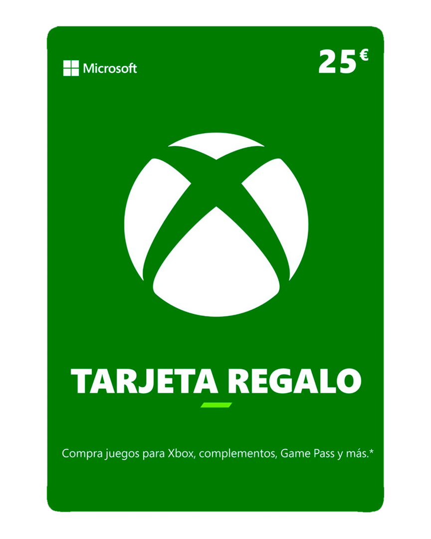 Tarjeta prepago xbox live 25€