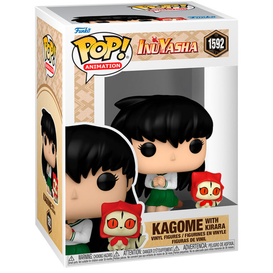 Figura pop inuyasha kagome with kirara