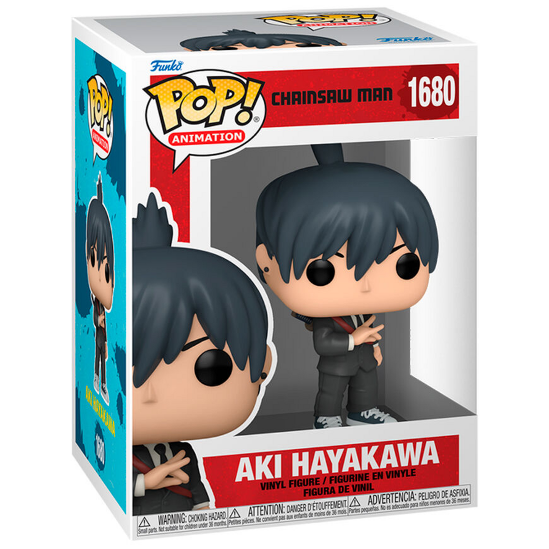 Funko Pop! Animation: CSM - AKI Hayakawa - Chainsaw Man - Figura de Vinilo Coleccionable - Idea de Regalo- Mercancia Oficial - Juguetes para Niños y Adultos - Anime Fans - Muñeco para Coleccionistas