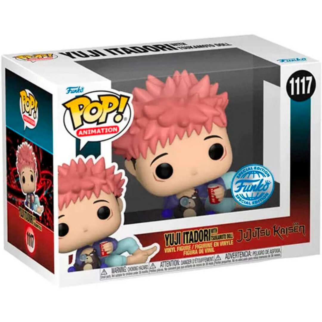 Figura pop jujutsu kaisen yuji itadori exclusive