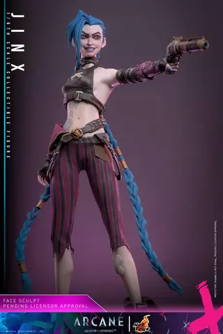 Reservar Figura Jinx Arcane League of Legends 1/6 Hot Toys Figuras Estándar