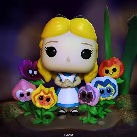 Comprar Figura POP Disney Alicia en el Pais de las Maravillas 70th Alice with Flowers Figuras Estándar