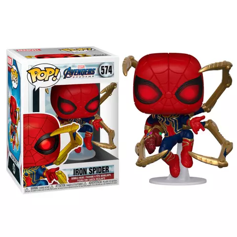 Comprar Figura POP Marvel Vengadores Endgame Iron Spider with Nano Gauntlet Figuras Estándar