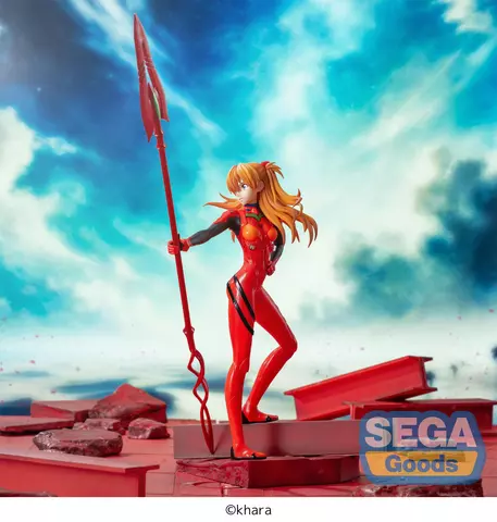 Reservar Figura Asuka Shikinami Langley Evangelion 3.0+1.0 X Spear of Longinus Luminasta Sega Figuras