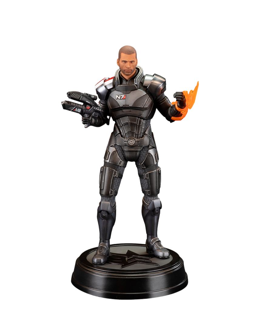 Mass effect estatua pvc commander john shepard 23 cm