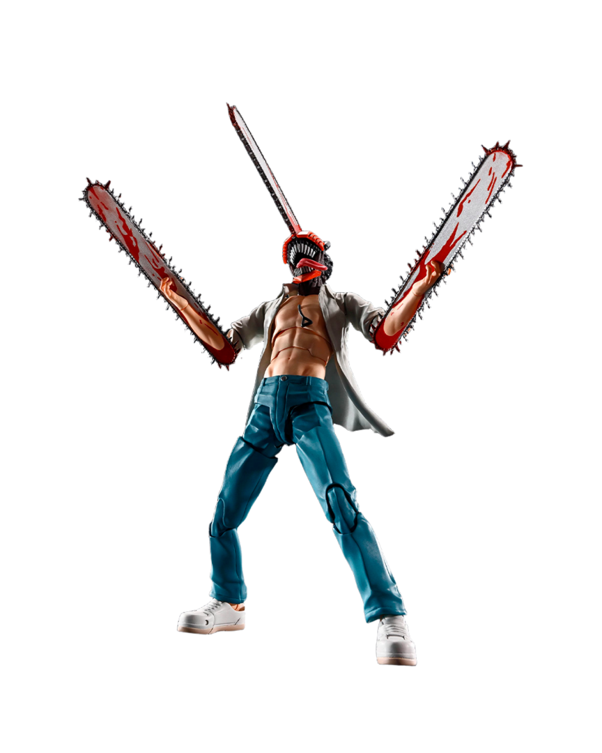 Figura denji chainsaw man reze arc ver. sh figuarts