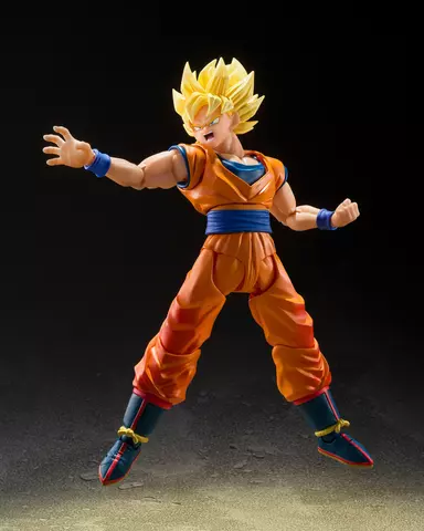 Reservar Figura Son Goku Super Saiyan Dragon Ball Z The Games Begin Ver. SH Figuarts Figuras Estándar