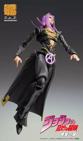 Reservar Figura Leone Abacchio Jojo's Bizarre Adventure Part 5 Black Ver. Chozokado Medicos 16cm Figuras