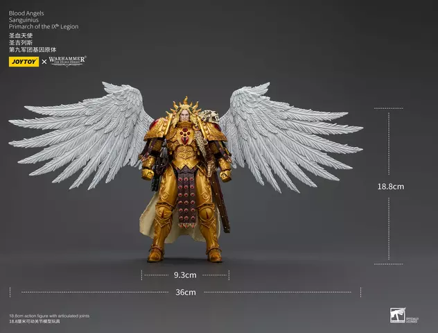 Reservar Figura Primarca Sanguinius de la IXª Legión "Blood Angels" - Warhammer 30K The Horus Heresy JoyToy Figuras Estándar