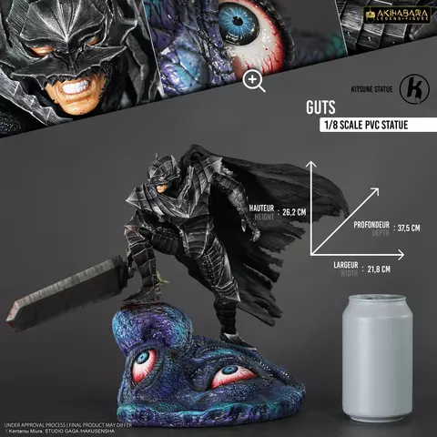 Reservar Figura Guts Berserker Armor Berserk 1/8 Akihabara Legend Figuras Estándar