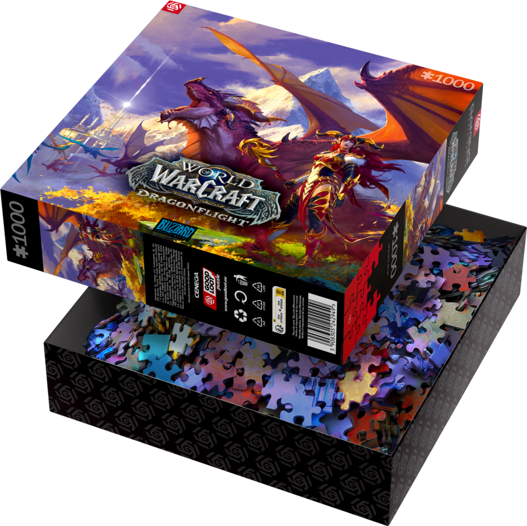 Good loot - gaming puzzle: world of warcraft dragonflight alexstrasza puzzles - 1000
