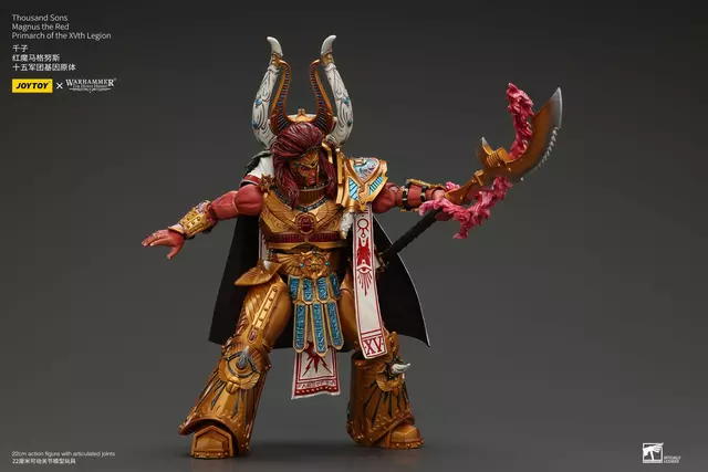 Reservar Figura Magnus el Rojo Primarca de la XVª Legion Thousand Sons- Warhammer 30K The Horus Heresy JoyToy Figuras Estándar