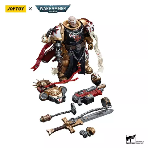 Reservar Figura Alto Mariscal Helbrecht de los Black Templars - Warhammer 40K JoyToy Figuras Estándar