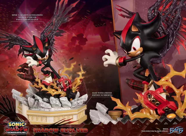 Reservar Estatua Shadow Evolved Sonic X Shadow Generations First 4 Figures Estatuas