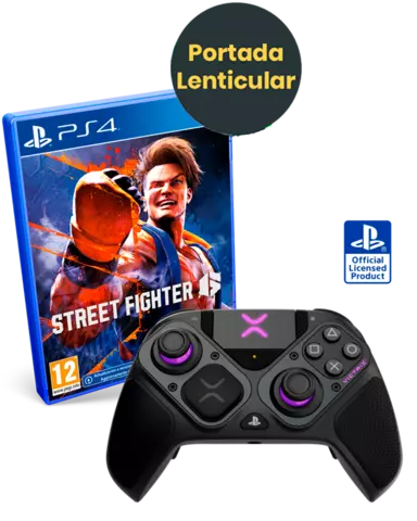 Reservar Street Fighter 6 Edición Lenticular + Mando Inalámbrico Victrix Pro BFG con Licencia Oficial PlayStation - PS4, Pack Mando Victrix