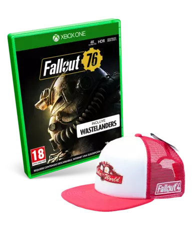 Comprar Fallout 76 Wastelanders + Gorra Nuka-World Xbox One Pack xtralife